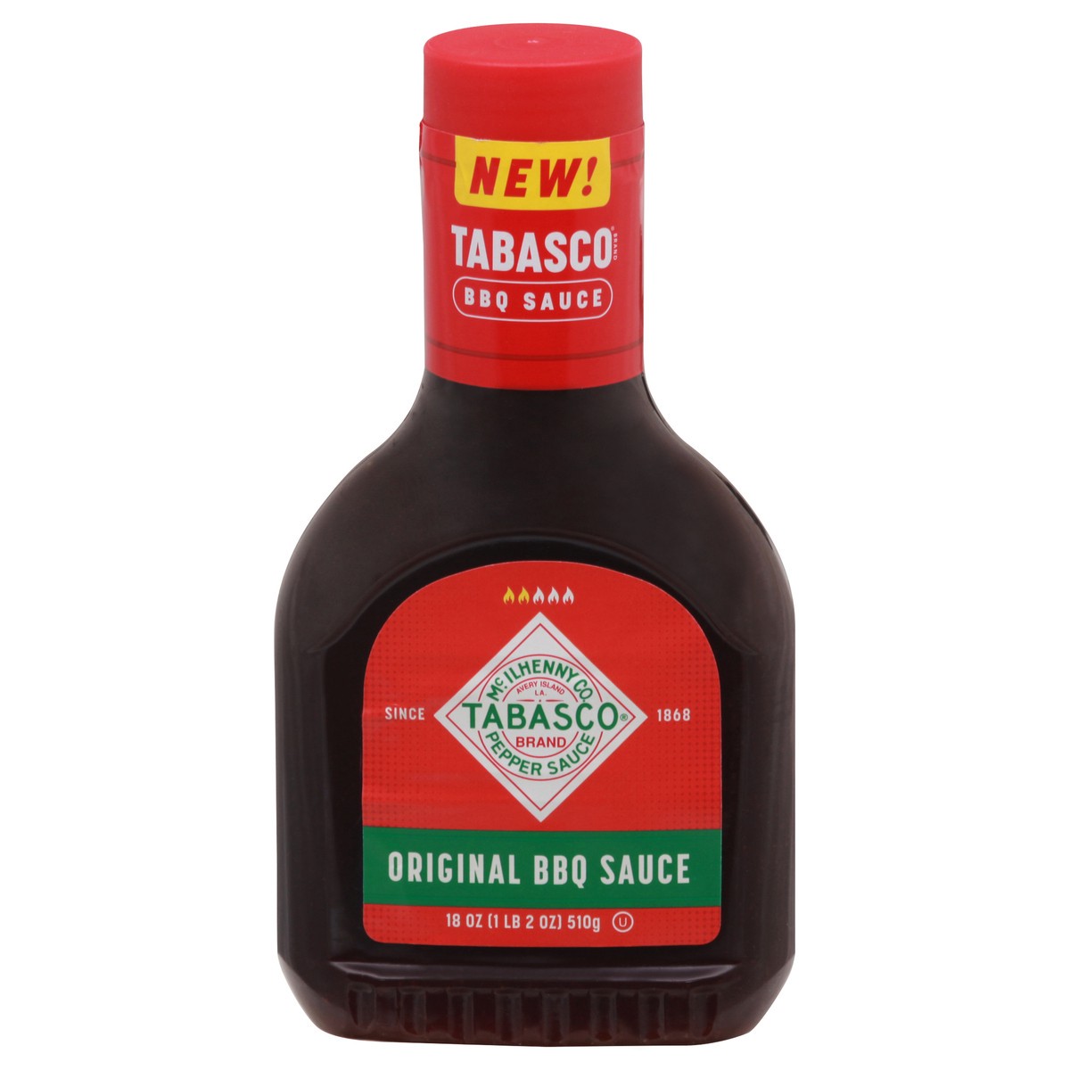 slide 1 of 1, Tabasco Original Bbq Sauce, 18 oz