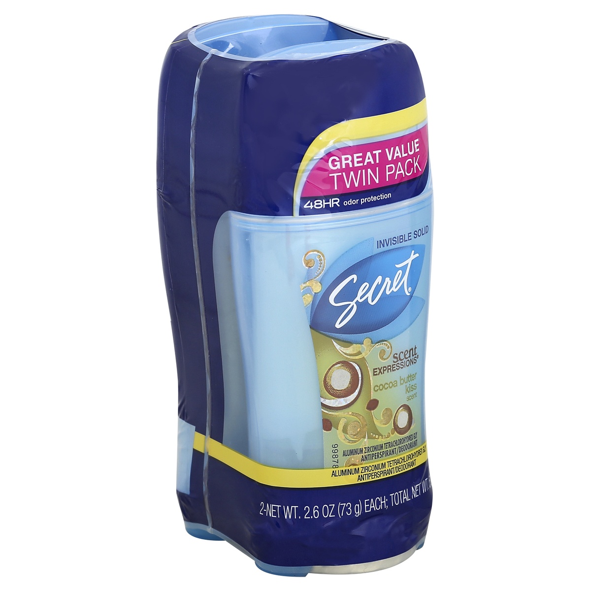 slide 1 of 1, Secret Antiperspirant/Deodorant 2 ea, 2 ct