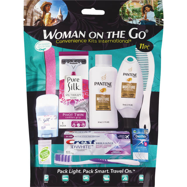 slide 1 of 1, CONVENIENCE KITS Women's 11 Pc Hygiene Kit, 1 ct
