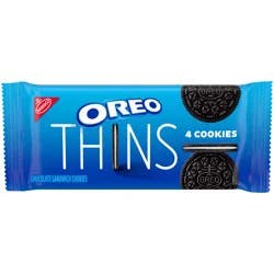 OREO Thins Chocolate Sandwich Cookies, 1.02 oz