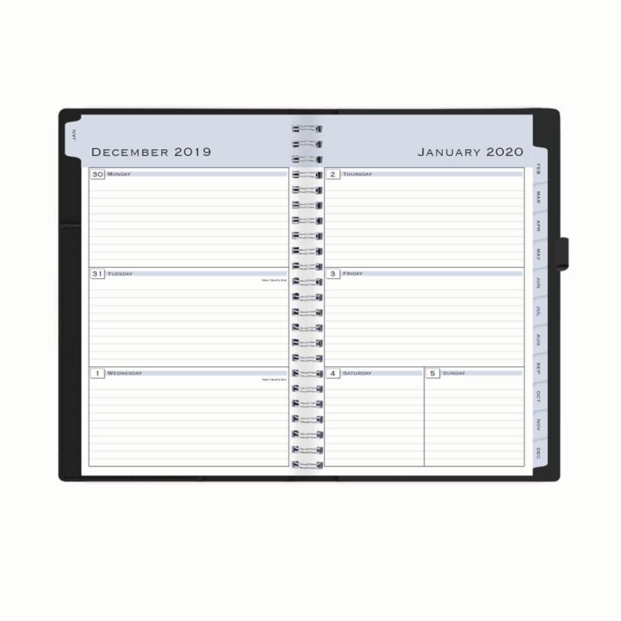 slide 2 of 4, Blue Sky Weekly/Monthly Refillable Planner, 5'' X 8'', Passages, January To December 2020, 1 ct