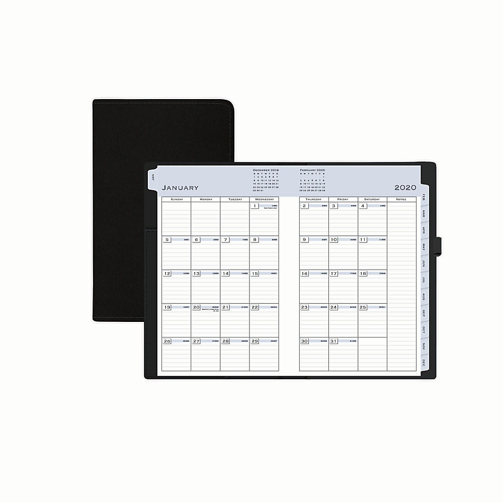 slide 1 of 4, Blue Sky Weekly/Monthly Refillable Planner, 5'' X 8'', Passages, January To December 2020, 1 ct
