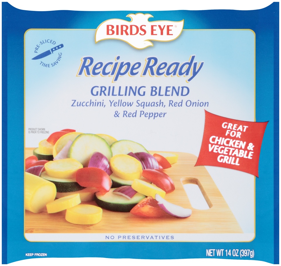 slide 1 of 1, Birds Eye Recipe Ready Grilling Blend, 14 oz