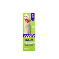 Egglife® Grab & Go Pepperoni & Cream Cheese with Roasted Garlic & Herb Egg White Wrap