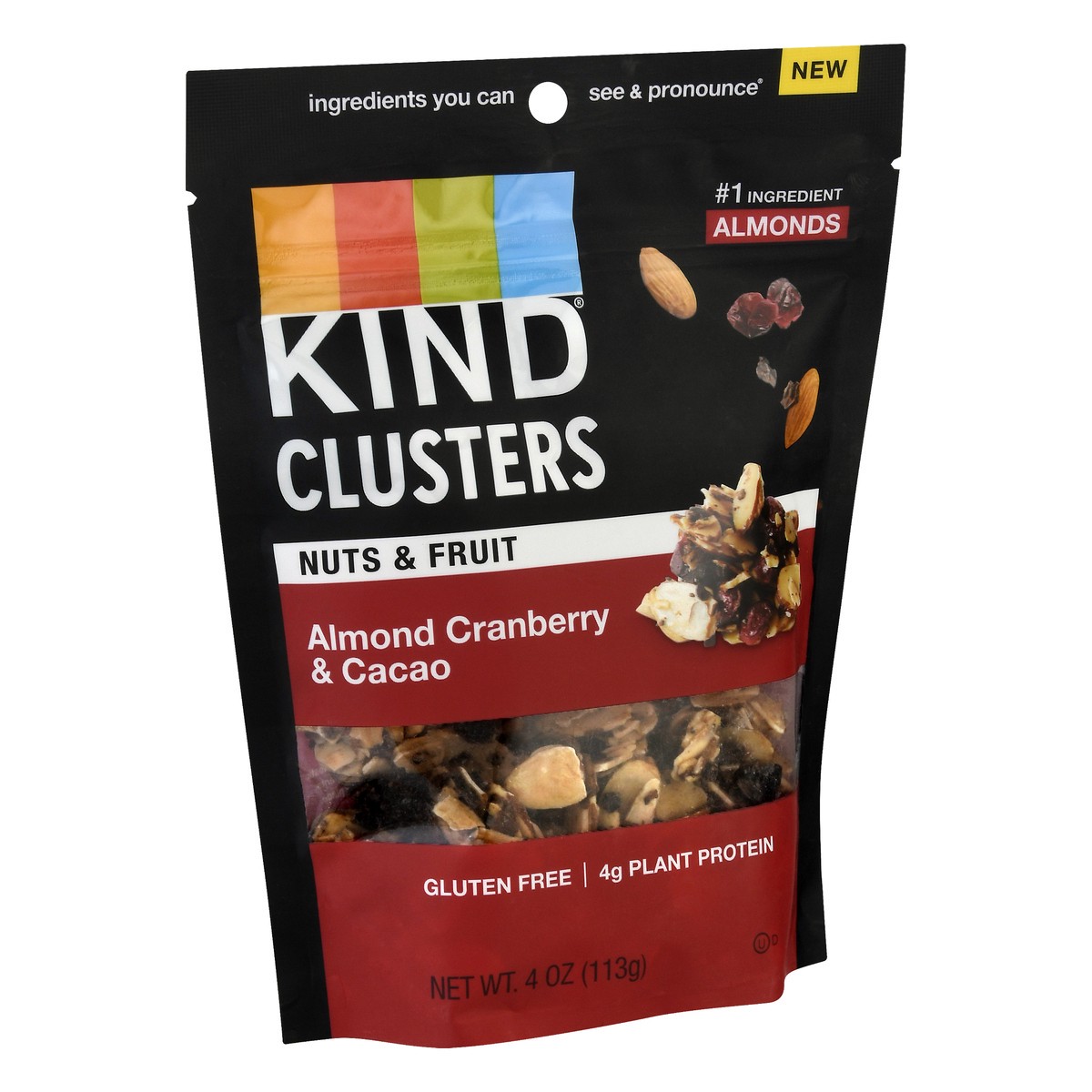 slide 2 of 9, KIND Almond Cranberry & Cacao Nuts & Fruit Clusters 4 oz, 4 oz