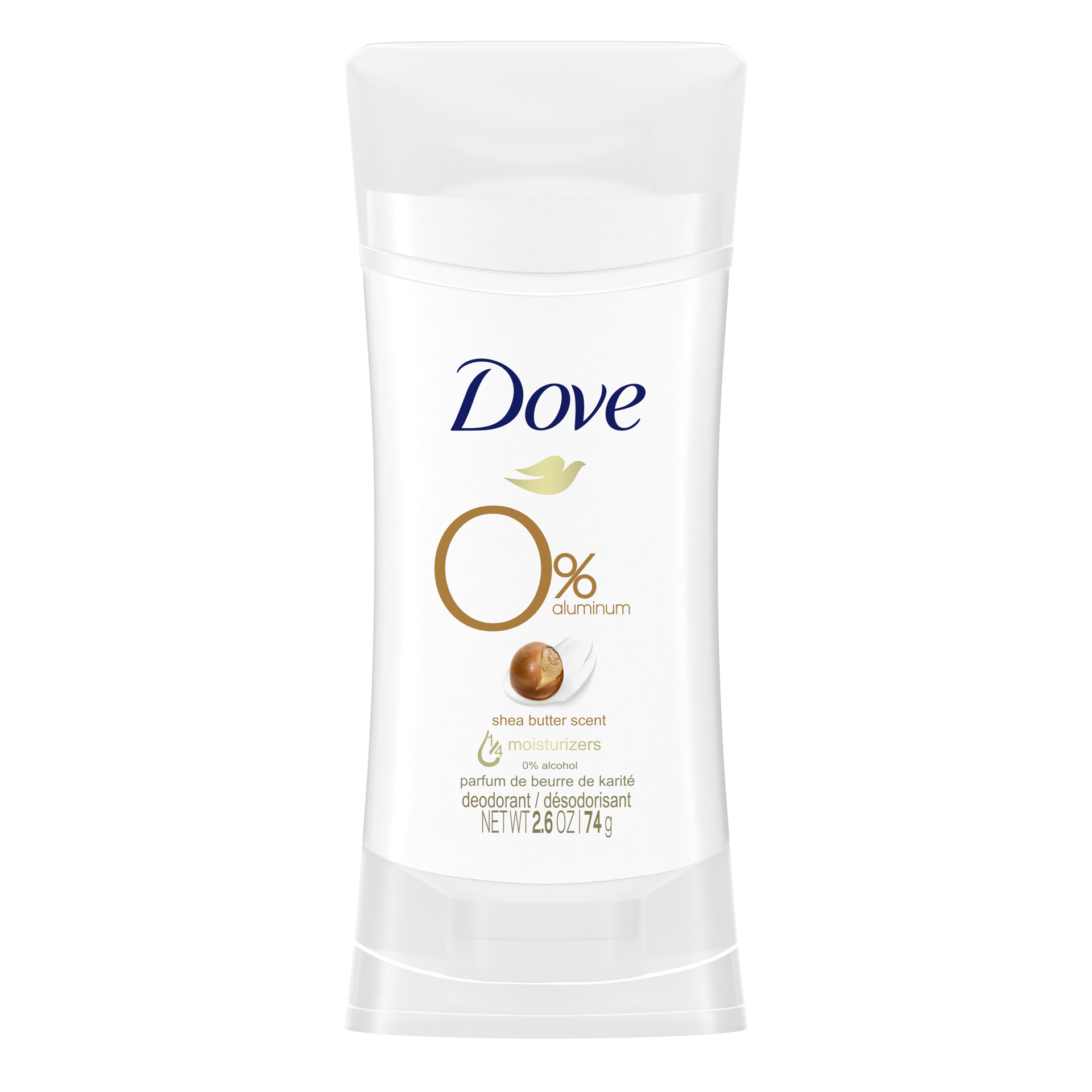 slide 4 of 4, Dove Deodorant Stick Shea Butter, 2.6 oz, 2.6 oz