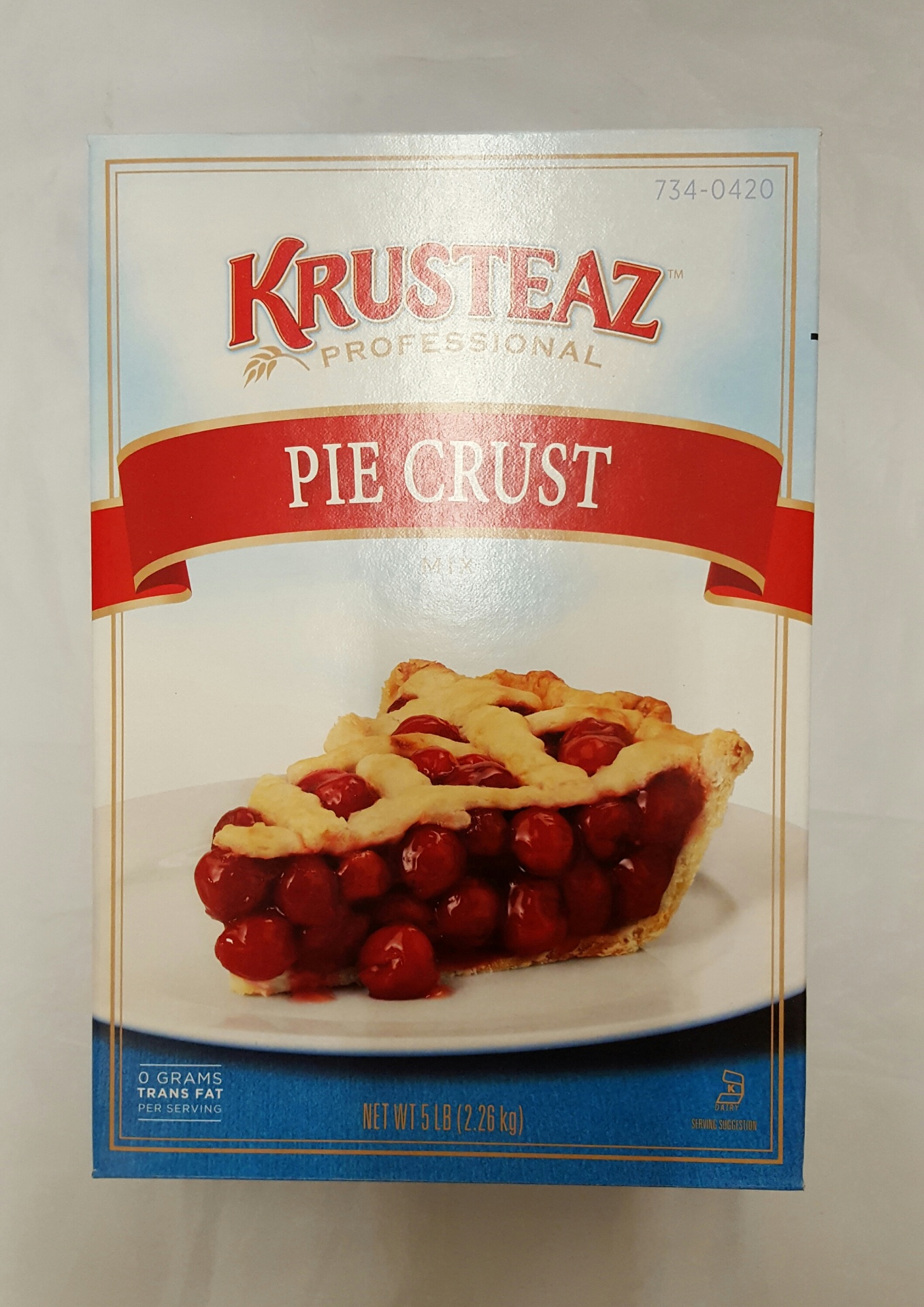 slide 1 of 1, Krusteaz Pie Crust Mix, 5 lb