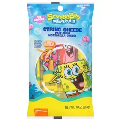SpongeBob SquarePants Part-Skim Mozzarella String Cheese 12 ea