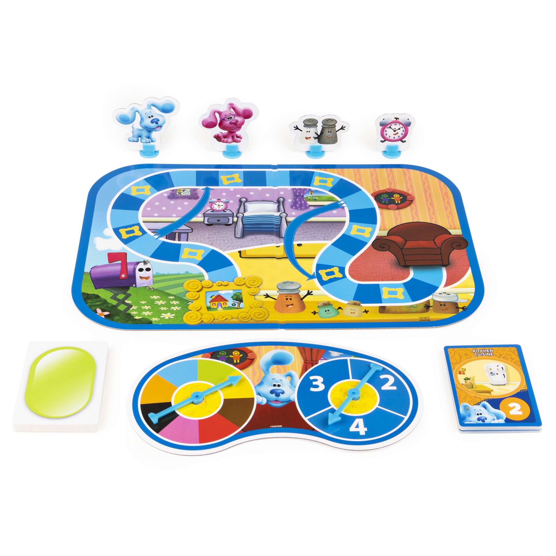 slide 3 of 5, Spin Master Blue's Clues & You! Scavenger Scurry Board Game, Active Play for 2 to 4 Preschoolers and Kids Ages 3 and up, 1 ct