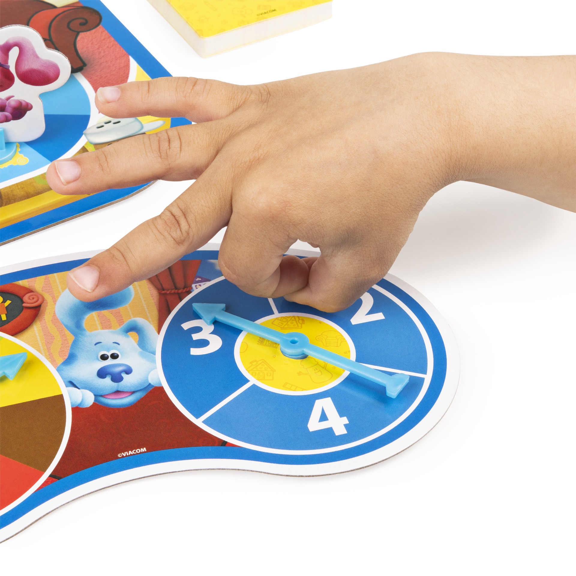 slide 5 of 5, Spin Master Blue's Clues & You! Scavenger Scurry Board Game, Active Play for 2 to 4 Preschoolers and Kids Ages 3 and up, 1 ct