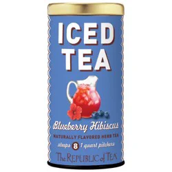 The Republic of Tea Trot Blue Hibiscus Iced Tea - 8 ct