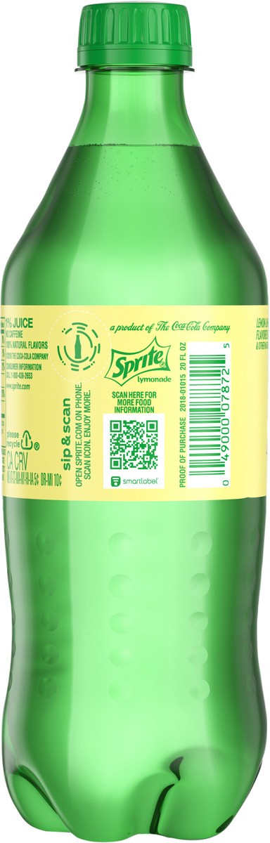 slide 2 of 7, Sprite Lymonade Bottle, 20 fl oz, 20 fl oz