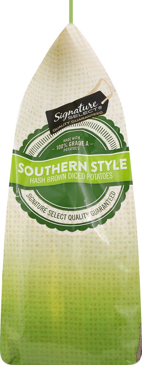 slide 4 of 7, Signature Select Diced Hash Brown Southern Style Potatoes 32 oz, 32 oz