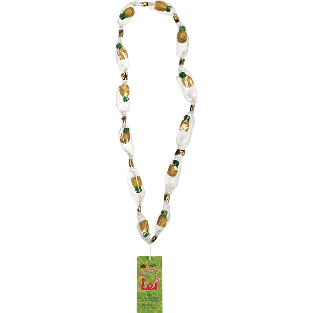 slide 1 of 1, Enjoy Gummy Pineapple Lei, 3.38 oz