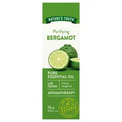Nature's Truth Aromatherapy Pure Purifying Bergamot Essential Oil 0.51 fl oz