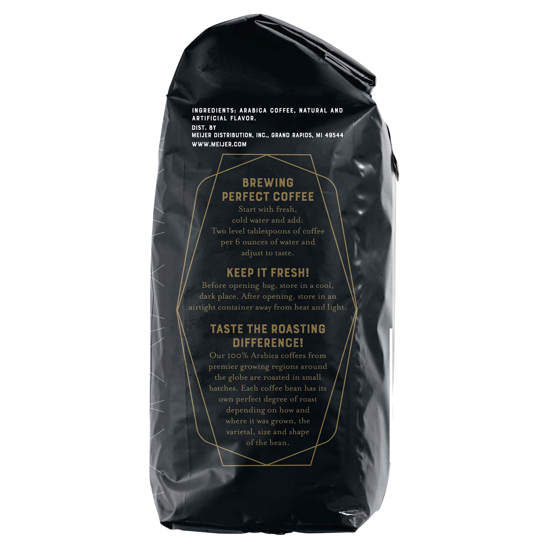 slide 9 of 17, Frederik’s by Meijer Butterscotch Toffee Whole Bean Coffee- 32 oz, 32 oz