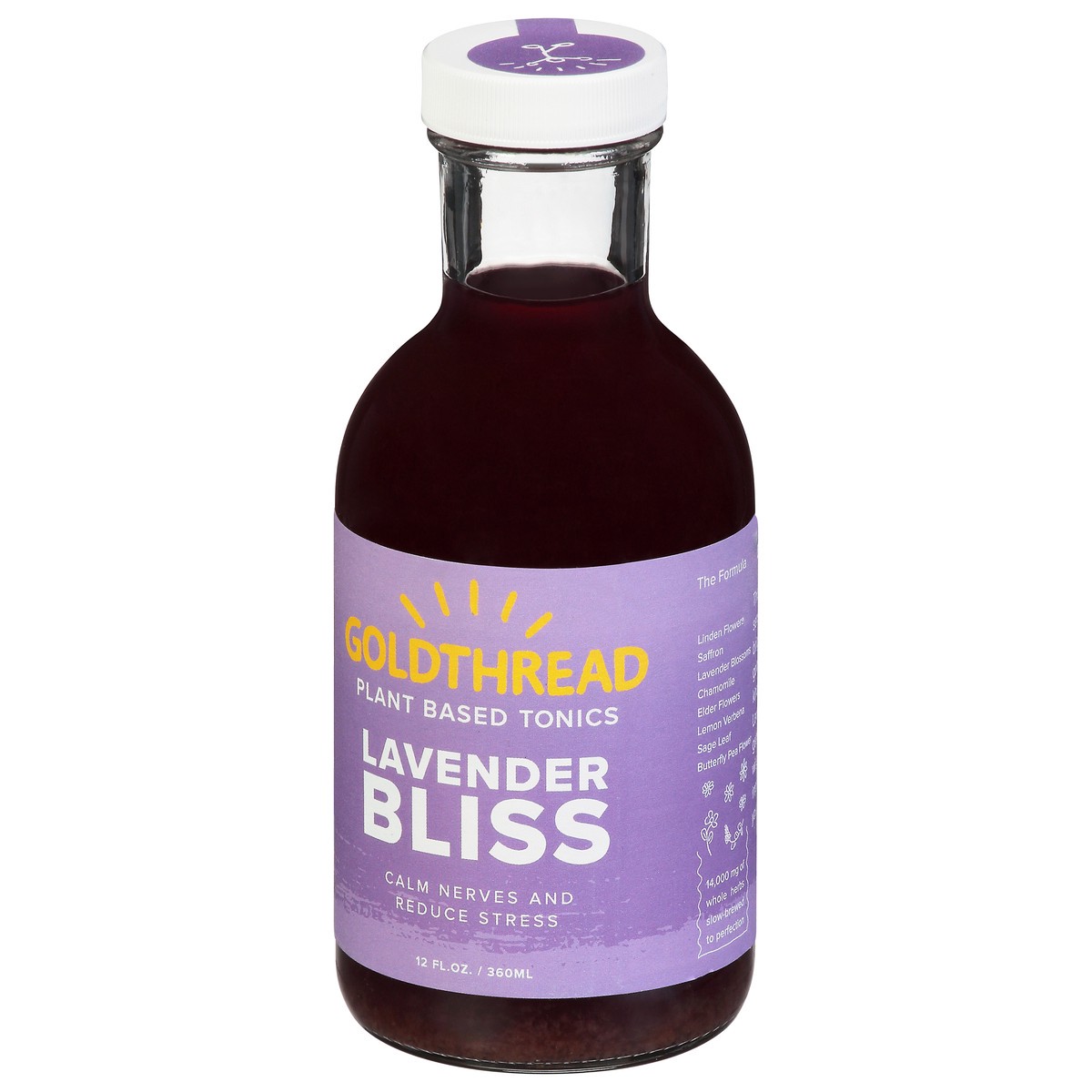 slide 3 of 9, Goldthread Tonic Lavender Bliss, 12 fl oz