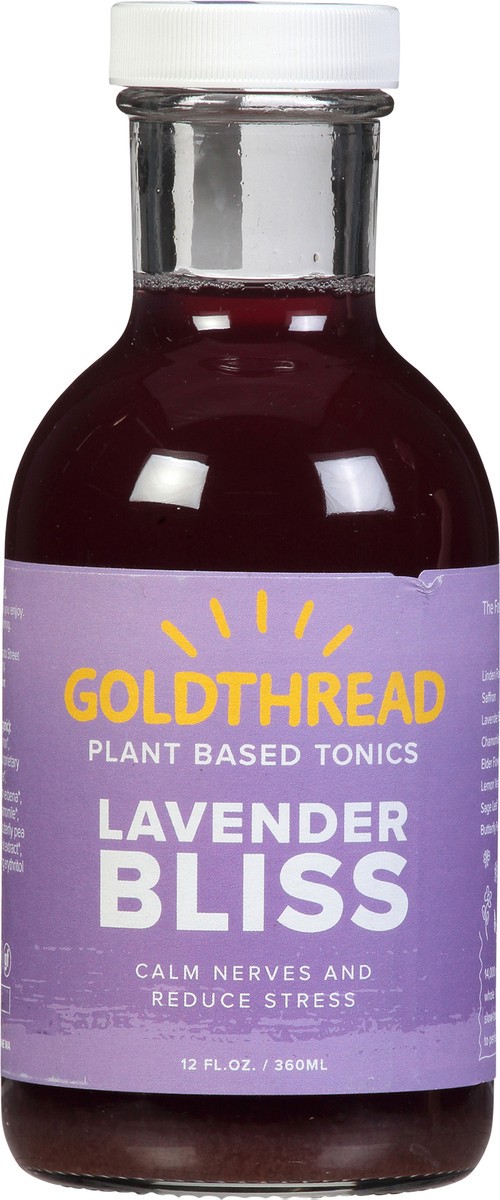 slide 6 of 9, Goldthread Tonic Lavender Bliss, 12 fl oz