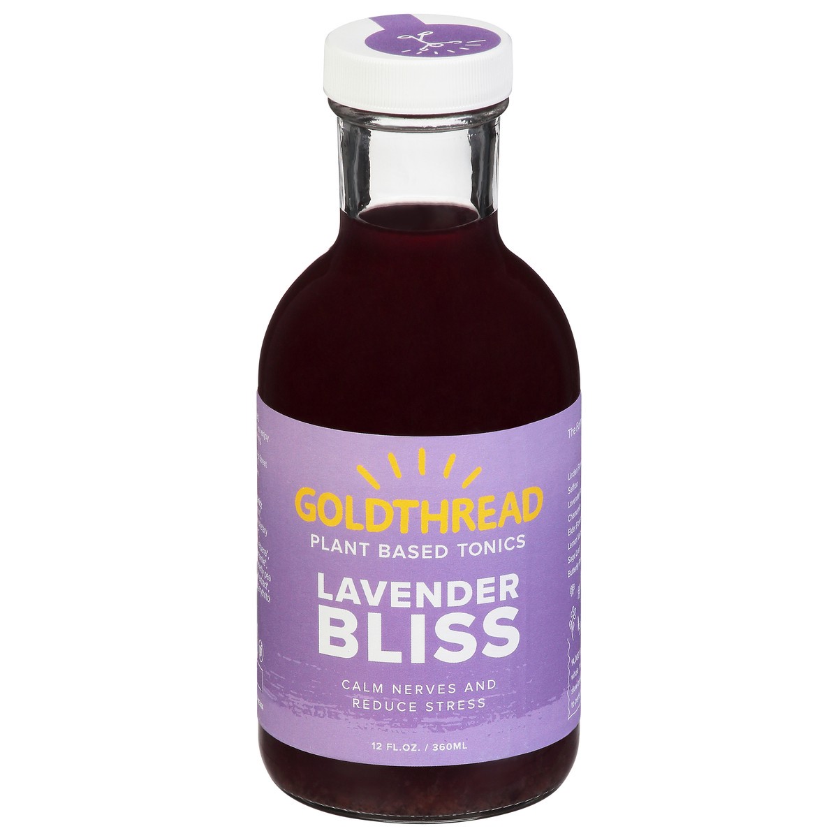 slide 1 of 9, Goldthread Tonic Lavender Bliss, 12 fl oz