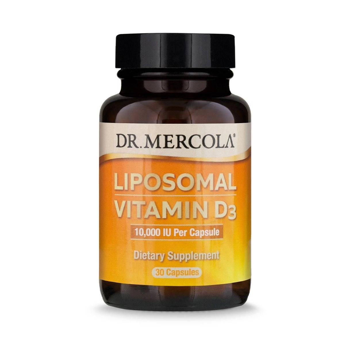 slide 1 of 1, Dr. Mercola Liposomal Vitamin D3 10000 Iu, 30 ct