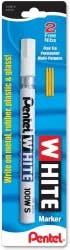 Pentel Fine Tip Permanent Marker - White