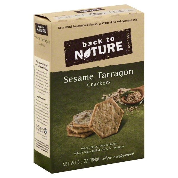 slide 1 of 1, Back to Nature Crackers 6.5 oz, 6.5 oz