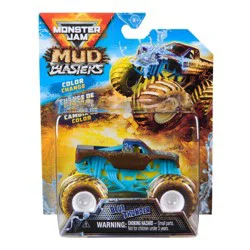 Spin Master Monster Jam Mud Blasters™ Blue Thunder Color Change Toy Truck