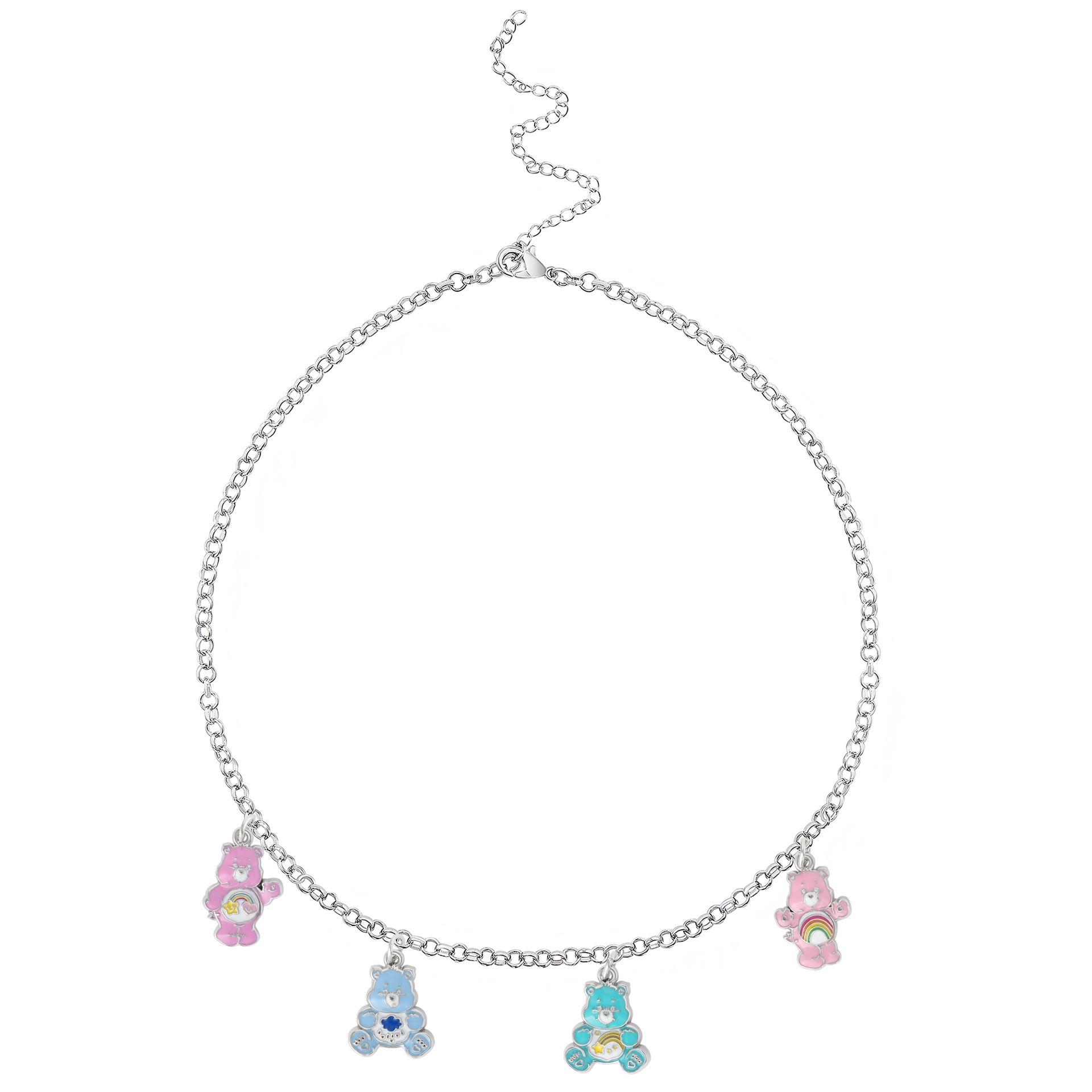 slide 3 of 3, Care Bears 4-Piece Enamel Charms Set, 4 ct