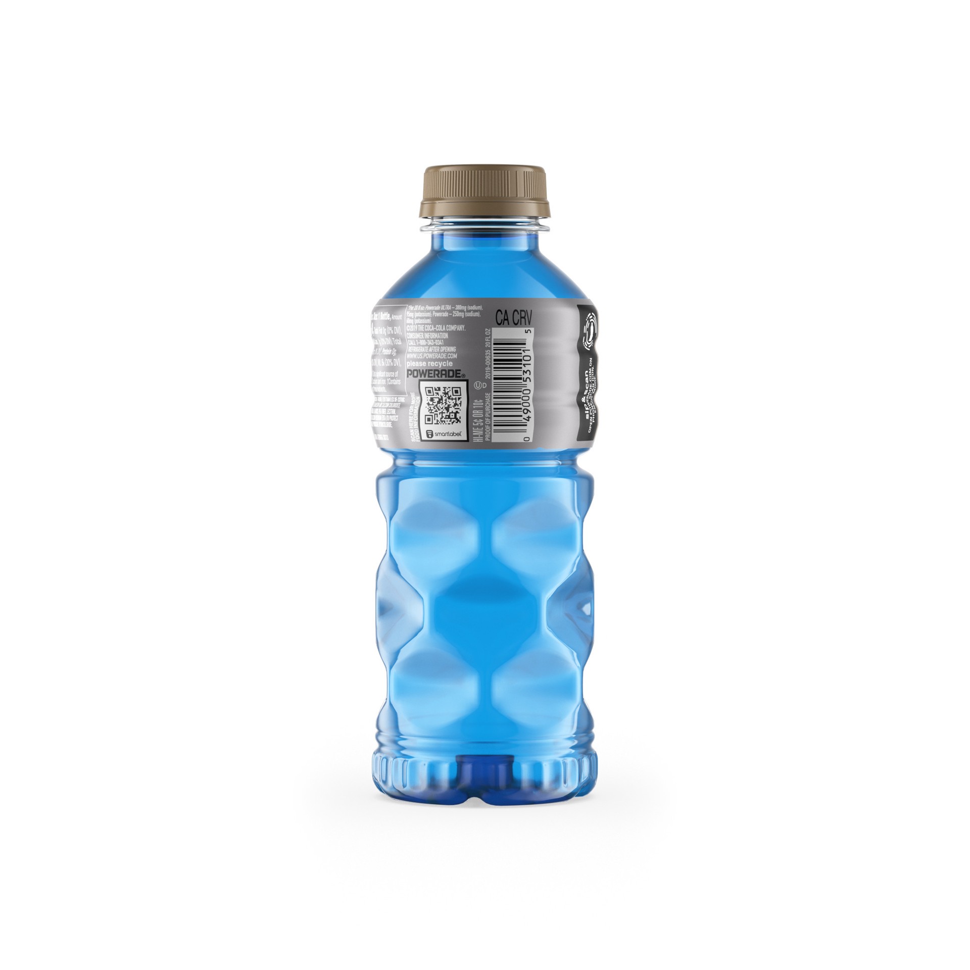 slide 5 of 14, POWERADE Ultra Mixed Berry Sports Drink Bottle, 20 fl oz