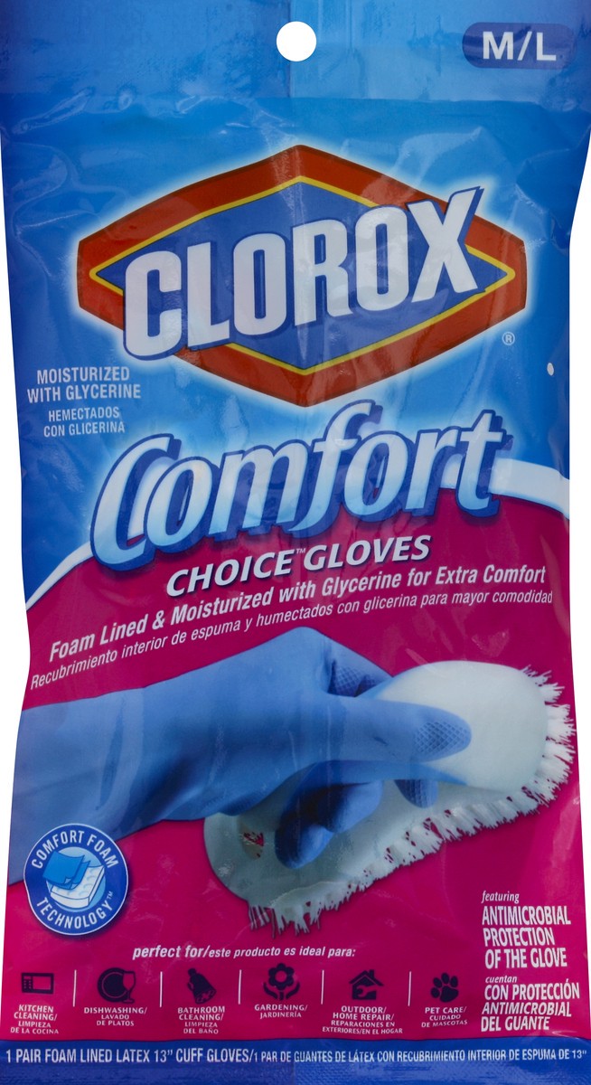 slide 1 of 3, Clorox Gloves 1 ea, 1 ct