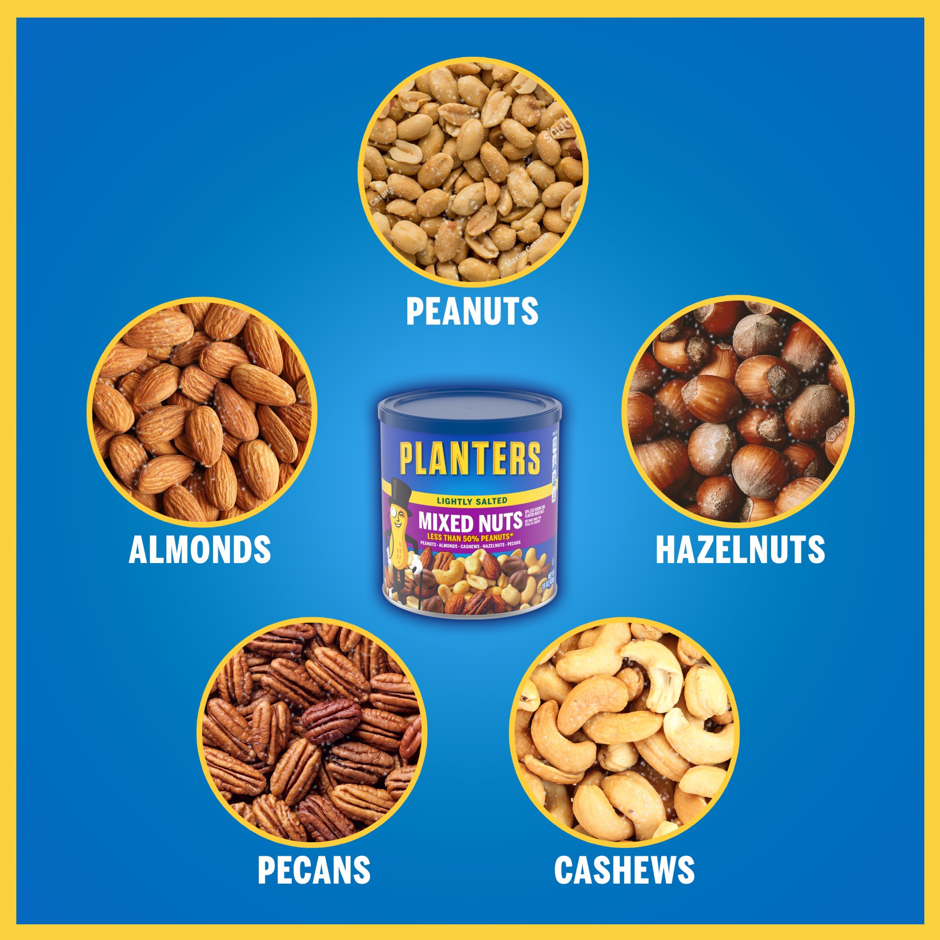 slide 11 of 14, Planters Lightly Salted Mixed Nuts 15 oz, 15 oz
