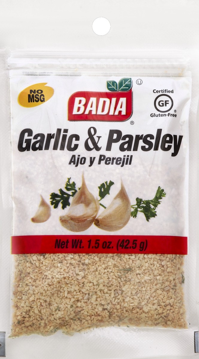 slide 1 of 4, Badia Garlic & Parsley 1.5 oz, 1.5 oz