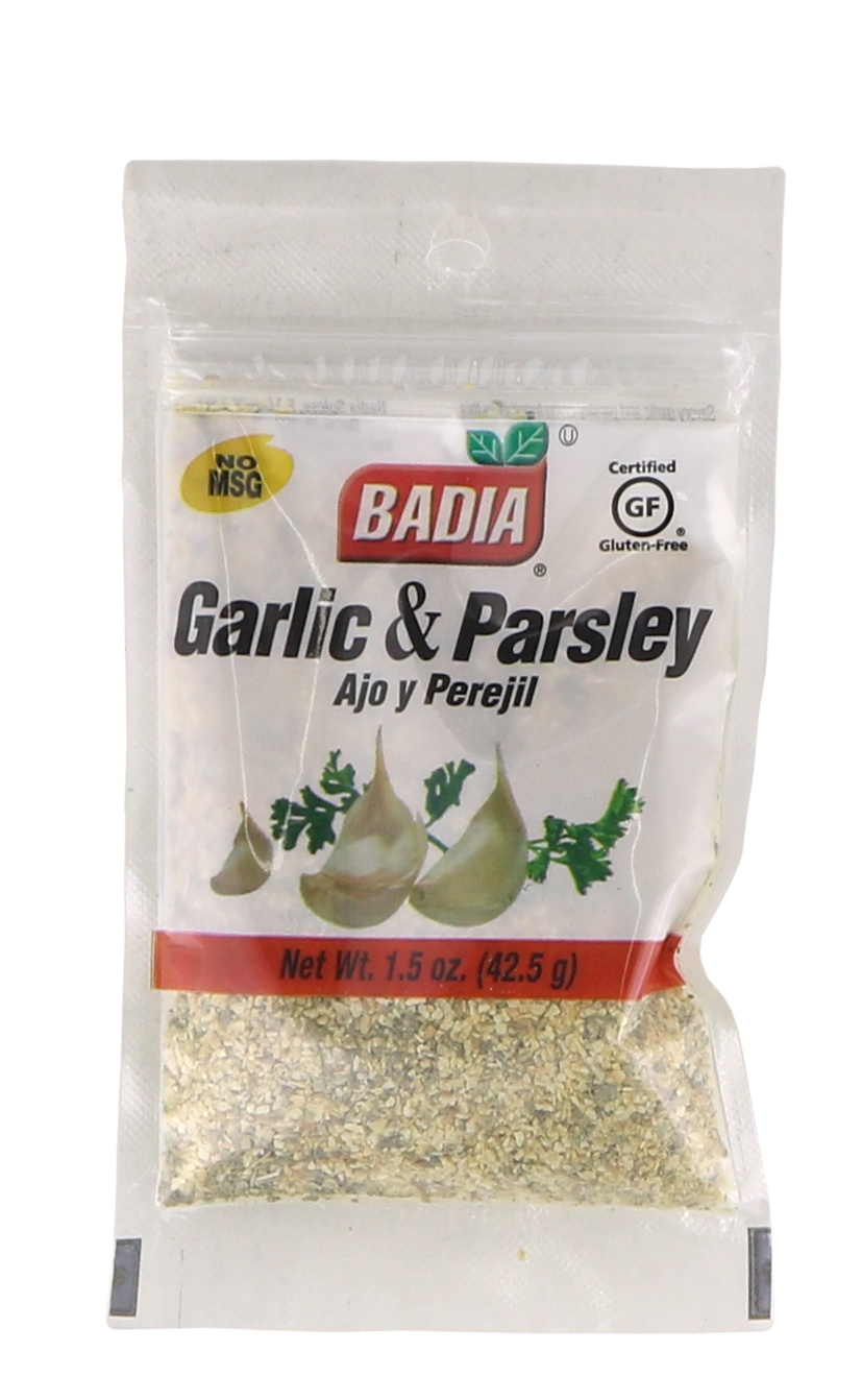 slide 1 of 1, Badia Garlic & Parsley 1.5 oz, 1.5 oz