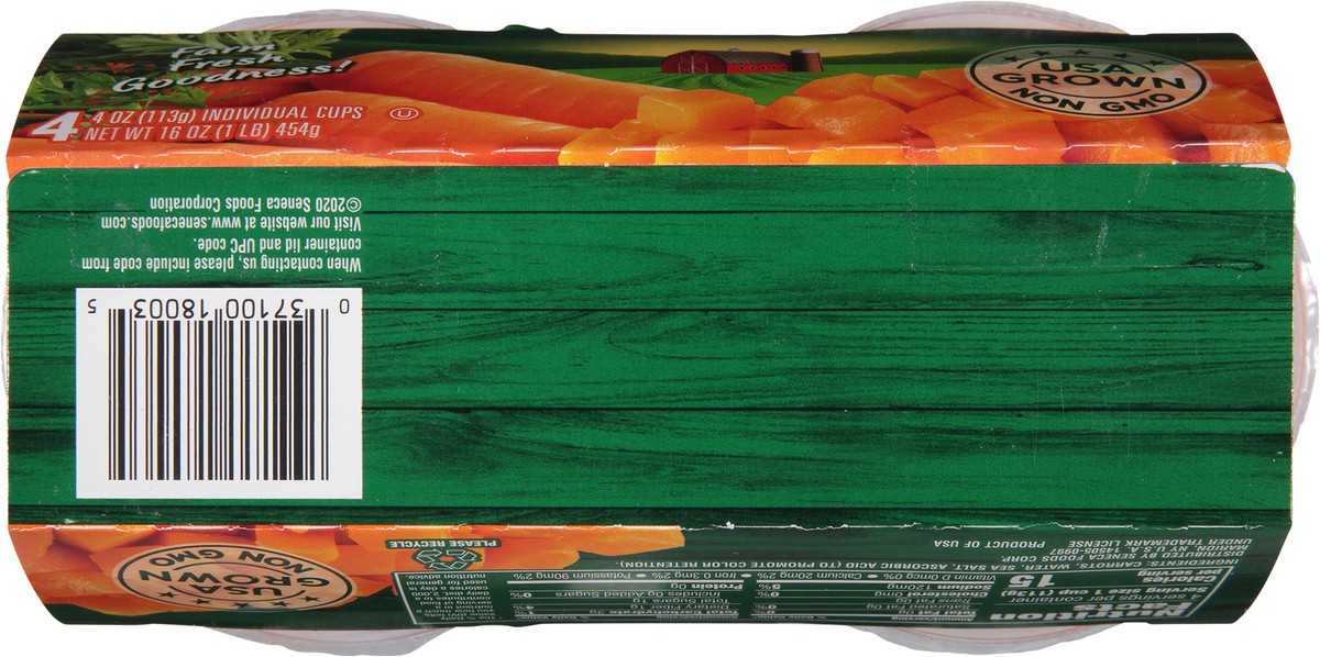 slide 4 of 9, Libby's Microwavable Diced Carrots Lightly Seasoned With Sea Salt, 4 ct; 4 oz