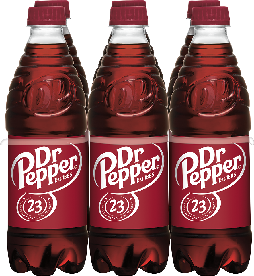 slide 4 of 5, Dr Pepper Soda Bottles - 6pk/16.9 fl oz, 6 ct; 16.9 fl oz