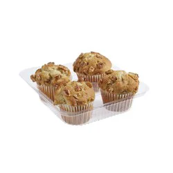 Raley's Banana Nut Muffin - 4 Each