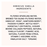 slide 19 of 21, SkinTē Collagen Hibiscus Vanilla Collagen Sparkling Tea 12 fl oz, 12 fl oz