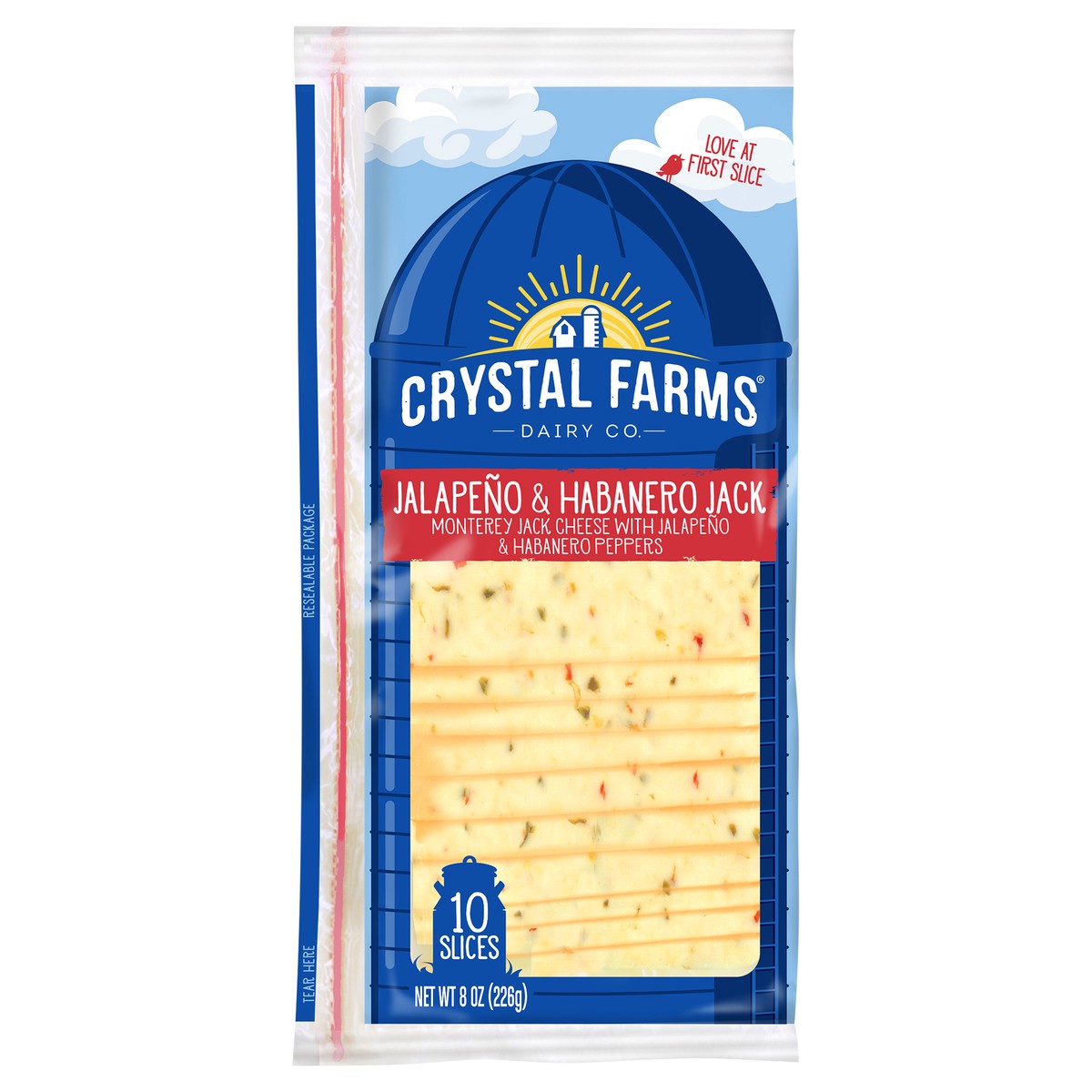 slide 2 of 6, Crystal Farms Cheese, 10 ct