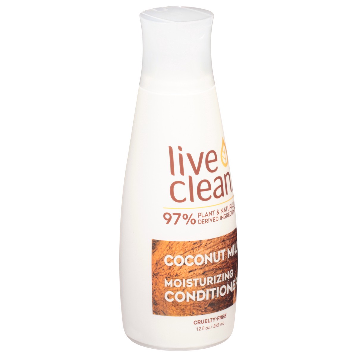 slide 2 of 10, Live Clean Coconut Milk Moisturizing Conditioner, 12 oz