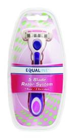 slide 1 of 1, Equaline 5 Blade Razor, 1 ct