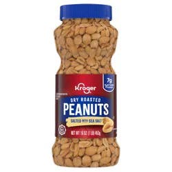 Kroger® Dry Roasted Peanuts Salted with Sea Salt