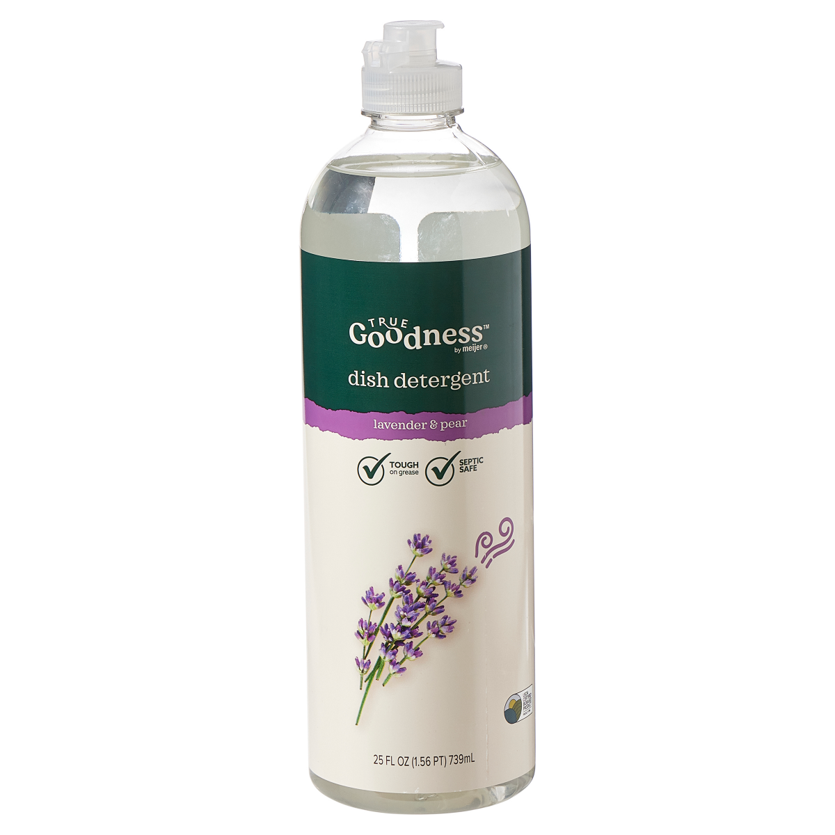 slide 1 of 13, True Goodness Liquid Dish Detergent, Lavender, 25 oz, 25 oz