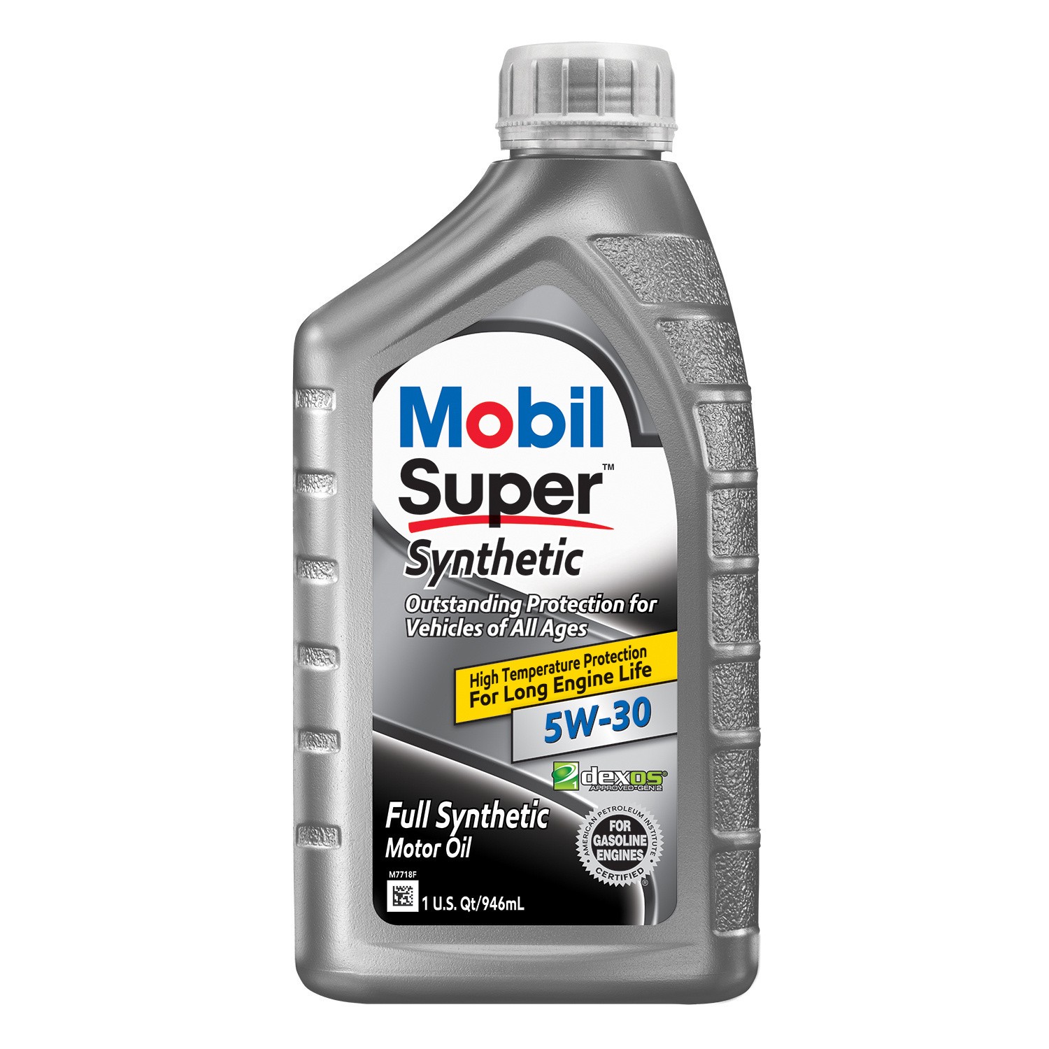 slide 1 of 7, Mobil Super Synthetic Motor Oil 5W-30, 1 Quart, 1 qt