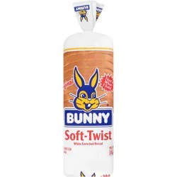 Bunny Soft-Twist White Enriched Original Bread 16 oz