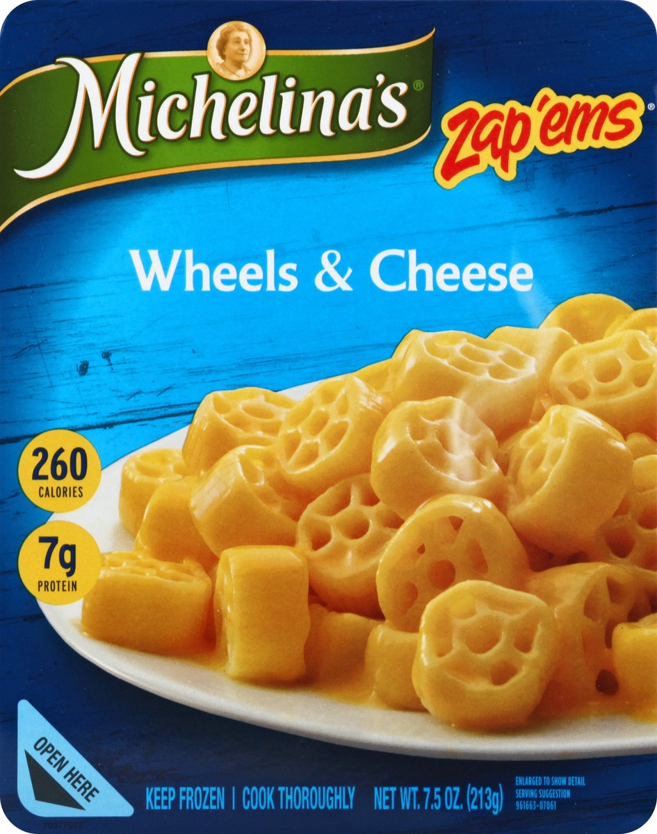 slide 4 of 7, Michelina's Wheels & Cheese 7.5 oz, 7.5 oz