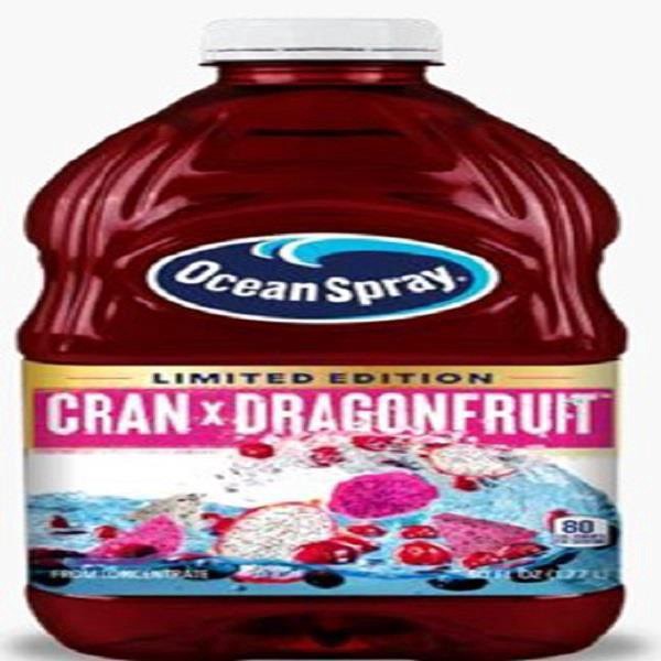 slide 1 of 2, Ocean Spray Cranberry X Dragonfruit Fruit Juice, 60 oz