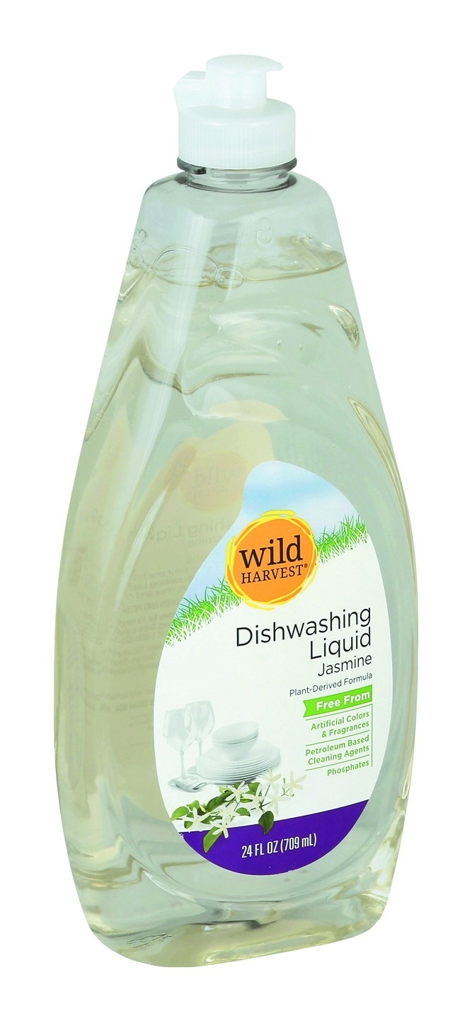 slide 1 of 1, Wild Harvest Jasmine Dish Detergent, 24 fl oz