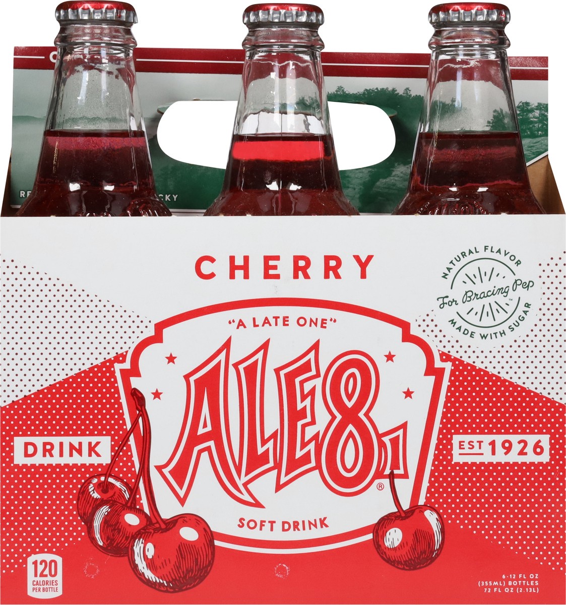 slide 8 of 12, Ale81 Cherry Soft Drink 6 - 12 fl oz Bottles, 6 ct; 12 oz