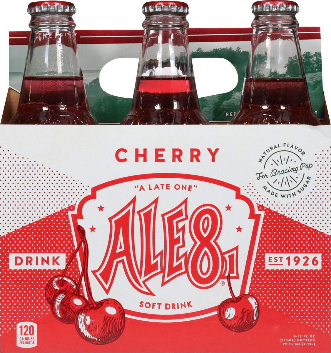 slide 4 of 12, Ale81 Cherry Soft Drink 6 - 12 fl oz Bottles, 6 ct; 12 oz