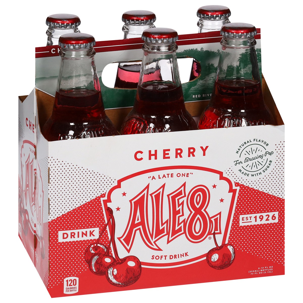 slide 2 of 12, Ale81 Cherry Soft Drink 6 - 12 fl oz Bottles, 6 ct; 12 oz